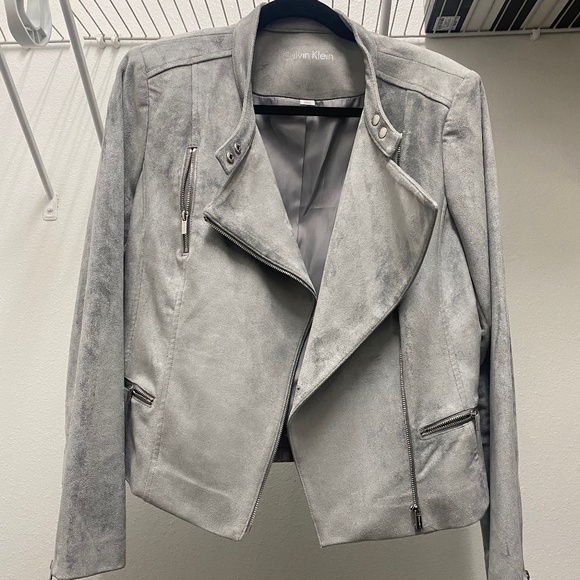Faux Suede Jacket - Picture 1 of 7